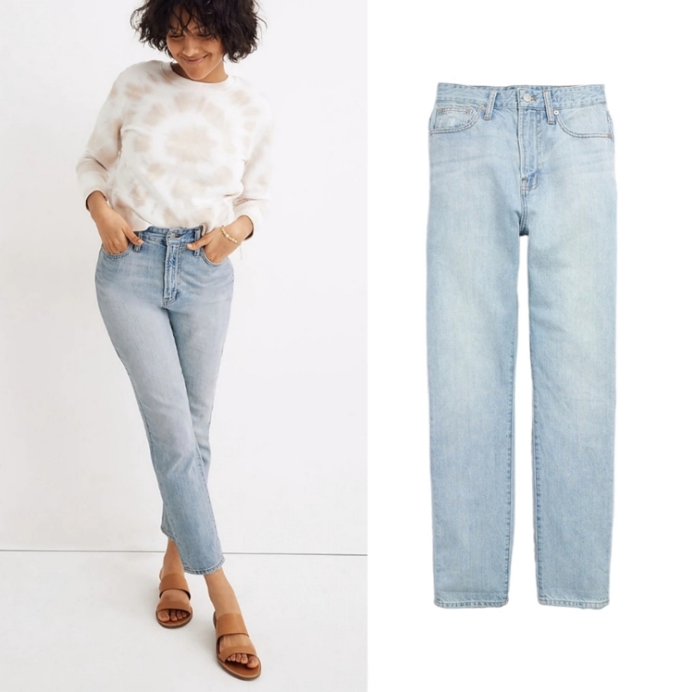 Madewell Fitzgerald Wash The Curvy Perfect Vintage Jean